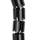 Colonna Passacavi in Tecnoplastica Emuca Hexa Nero