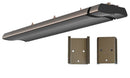 Radiatore Elettrico da Soffitto ad Infrarossi in Alluminio 1000W Jessen Nero