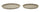 Svuotatasche Saturno Rot, Tortora Coppia Ø33x2 cm in Metallo Grigio tortora