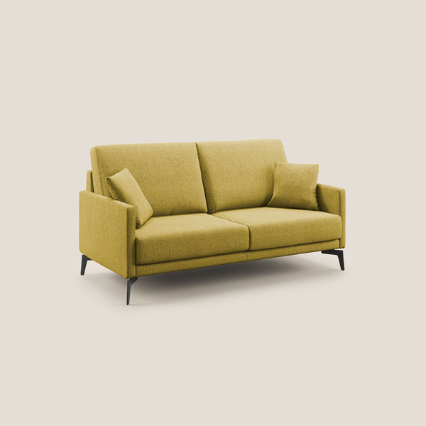 online Divano 3 Posti 180x94x90 cm in Tessuto Giallo
