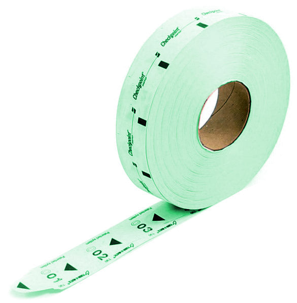 24000 Tickets per Distributore Eliminacode D900 Confezione 6 Rotoli x 4000 Visel Verdi acquista