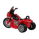 Moto Elettrica Polizia per Bambini 6V Police Rossa 