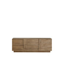 Mobile TV Moderno 1 Anta 2 Cassetti Jupiter 182x44x63 cm Noce Mercure