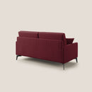 Divano 2 Posti 160x94x90 cm in Tessuto Rosso