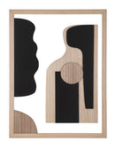 Pannello da Muro Astry 60x2x80 cm in MDF Multicolor      