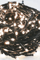 Luci di Natale 240 LED 9,6m Bianco Caldo da Interno Soriani