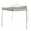 Gazebo Pieghevole Party 3x3 m in Acciaio Bianco