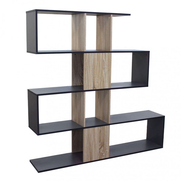 prezzo Libreria Adrianne 145x29x145 h cm in Truciolare bilaminato Antracite
