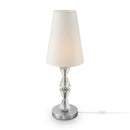 Lampada da tavolo Modern in Metallo Florero Cromo