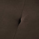Divano Letto 2 Posti in Tessuto 170x76x72,5 cm  Marrone