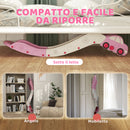 Scivolo per Bambini Età 18-48 Mesi per Divani o Letti in HDPE Rosa      