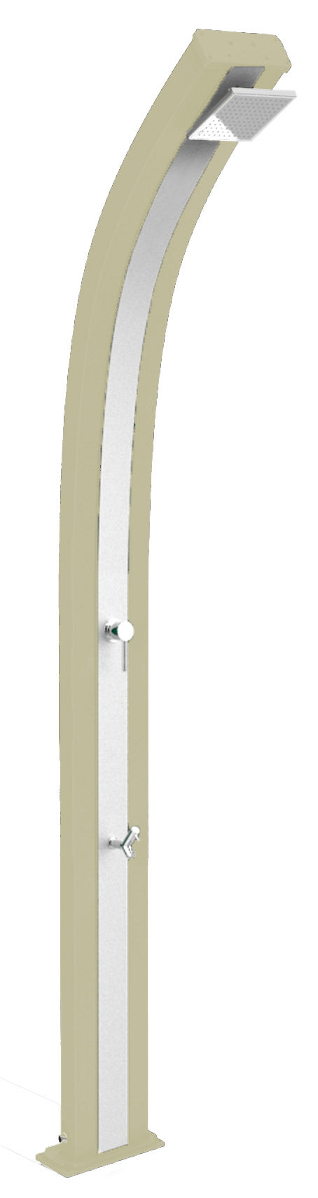 Doccia da Esterno Giardino Miscelatore e Lavapiedi Arkema Spring Fascia Inox Oro Van Gogh prezzo