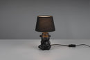 Lampada tavolo da Interno  E14 in Ceramica Nero Opaco