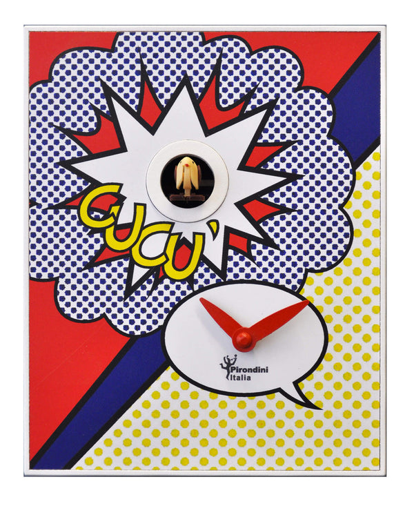 online Orologio a Cucù da Parete 16,5x20x10cm Pirondini Italia D'Apres Roy Lichtenstein