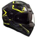 Casco Integrale per Scooter Visiera Lunga CGM Tampere Mach 2 316G Giallo Fluo Opaco XS - (53-54 cm)