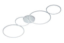 Plafoniera da Interno a LED in Metallo Silver