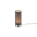 Lampada tavolo da Interno a LED in Metallo Nickel Opaco