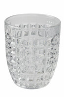Set 6 Bicchieri Acqua in Vetro 300 ml Villa d'Este Home Tivoli Geometrie