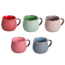 Set 5 Tazze Ø8,8x7,8 cm in Gres VdE Tivoli 1996 Glazed