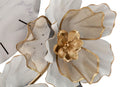 Orologio da Muro Flowers 64x8x64 cm in Ferro Multicolor      