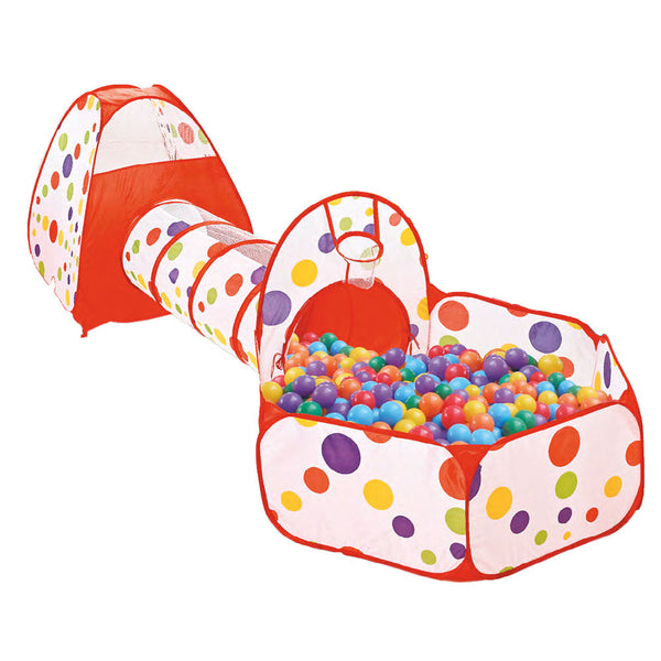 prezzo Tenda Tunnel e Box 3 in 1 con 25 Palline colorate per Bambini