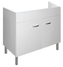 Mobile Sottolavello da Cucina 80x50 cm in Legno Bianco