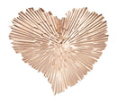 Svuota Tasche Cuore Glam 3 Rame 29x5x25 cm in Ferro 