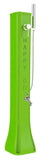 Mini Doccia Solare da Giardino Lavapiedi Miscelatore e Doccetta Mobile Arkema Happy Go Verde chiaro