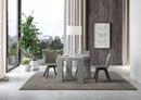 Tavolo Allungabile 90/246x90x77 cm Roxell Premium Cemento