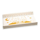 Fasciatoio Imbottito Universale in PVC 49x81cm 2 Lati Italbaby Happy Family Avorio