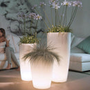 Vaso Luminoso da Giardino a LED Ø43 cm in Resina 5W Cypress Multicolore