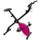 Cyclette Magnetica Pieghevole con Display Kooper  Nero e Fucsia
