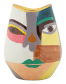 Vaso Piccassy Color Fat Ø19x24,5 cm in Ceramica Multicolor      