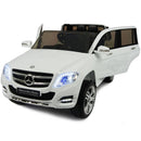 Macchina Elettrica per Bambini 12V 2 Posti con Licenza Mercedes GLK Bianco