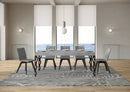 Tavolo Allungabile 130/234x90x77 cm Karamay Premium Cemento