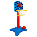 Canestro da Basket 52x37,5 cm da Esterno in Plastica Rookie Multicolore