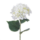Set 4 Ortensia Artificiale Singola con 6 Fiori Artificiali Altezza 90 cm 