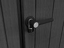 Casetta Box da Giardino 230x350x246 cm Newton Plus 7511/1175 Doppia Opzione Montaggio in Resina Evotech+ Grigio  cm   