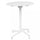 Tavolo Vega Ø60x74 h cm in Acciaio Bianco