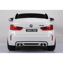 Macchina Elettrica per Bambini Maxi SUV 2 Posti 12V con Licenza BMW X6M Bianco