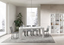 Tavolo Allungabile 200/304x90x77 cm Naxy Premium Bianco Frassino  