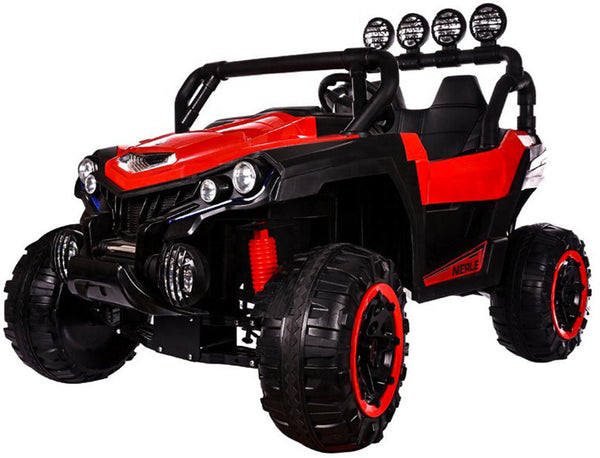 Macchina Elettrica per Bambini 2 Posti 12V Kidfun Maxi Fuoristrada Rossa online