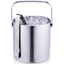 Secchiello per Ghiaccio Pinza e Coperchio Contenitore Refrigerante Capienza 1.2L Alpina