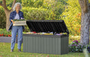 Baule da Esterno Keter Darwin 120 142,5x65,3x64,3 cm in Evothech+ Verde