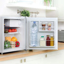 Frigorifero Elettrico Minifrigo Minibar 45 Lt Altezza 50 cm con Ghiacciaia Bianco
