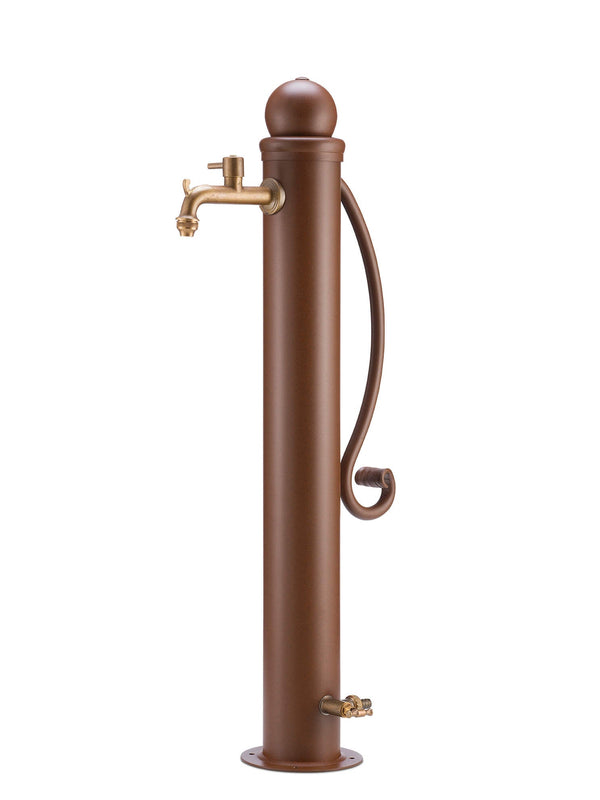 Fontana da Giardino con Manico e Doppio Rubinetto Belfer 42/ARRP Ruggine sconto