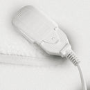 Coperta Termica Elettrica Matrimoniale 120W Kooper Pisolona Alveare Bianca