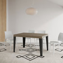  Tavolo Allungabile 140-224x80x77 cm Flame Tortora 
