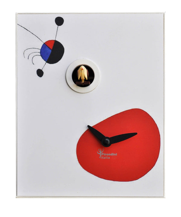 acquista Orologio a Cucù da Parete 16,5x20x10cm Pirondini Italia D'Apres Mirò
