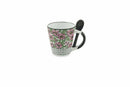 Set 6 Tazzine da Caffè Ø6x6,5 cm in Gres Villa d'Este Home Tivoli Carribbean Queen